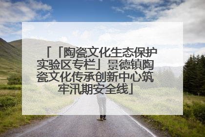 「陶瓷文化生态保护实验区专栏」景德镇陶瓷文化传承创新中心筑牢汛期安全线