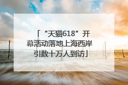 “天猫618”开幕活动落地上海西岸 引数十万人到访