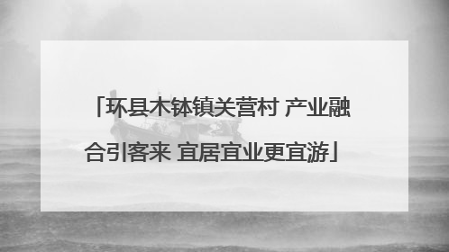 环县木钵镇关营村 产业融合引客来 宜居宜业更宜游