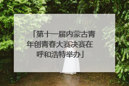 第十一届内蒙古青年创青春大赛决赛在呼和浩特举办