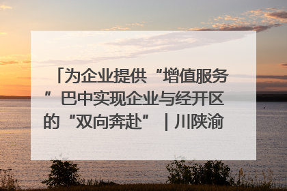 为企业提供“增值服务”巴中实现企业与经开区的“双向奔赴”｜川陕渝网络名人巴中行
