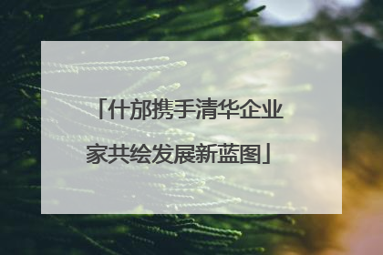 什邡携手清华企业家共绘发展新蓝图