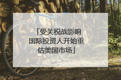 受关税战影响 国际投资人开始重估美国市场