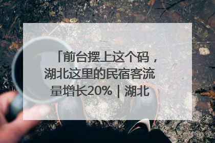 前台摆上这个码，湖北这里的民宿客流量增长20%｜湖北市场监管所的故事