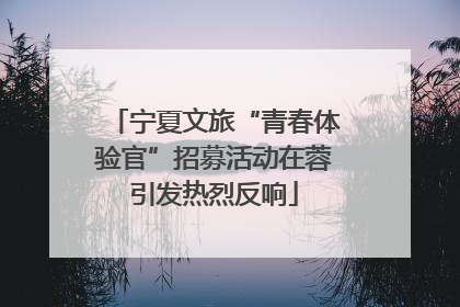 宁夏文旅“青春体验官”招募活动在蓉引发热烈反响