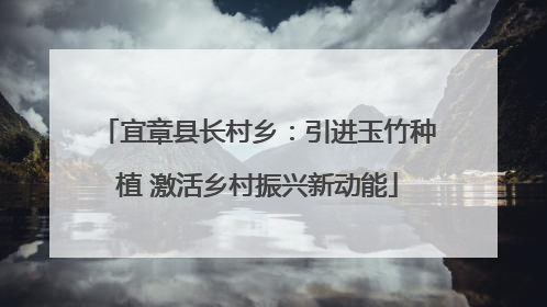 宜章县长村乡：引进玉竹种植 激活乡村振兴新动能