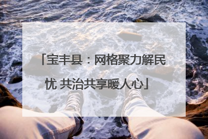 宝丰县：网格聚力解民忧 共治共享暖人心