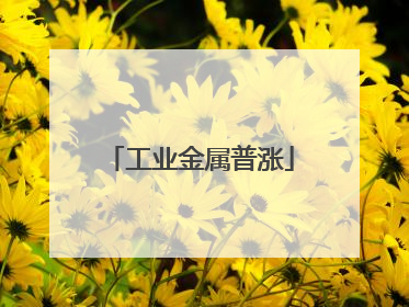 工业金属普涨