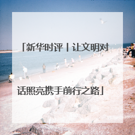 新华时评丨让文明对话照亮携手前行之路