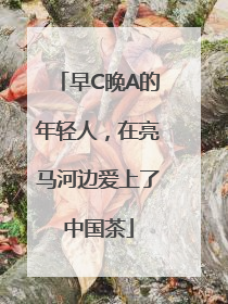 早C晚A的年轻人，在亮马河边爱上了中国茶