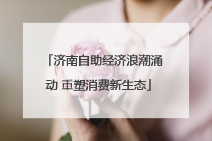 济南自助经济浪潮涌动 重塑消费新生态