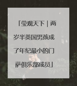 莹观天下｜两岁半英国男孩成了年纪最小的门萨俱乐部成员