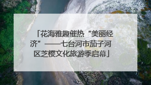 花海雅趣催热“美丽经济”——七台河市茄子河区芝樱文化旅游季启幕