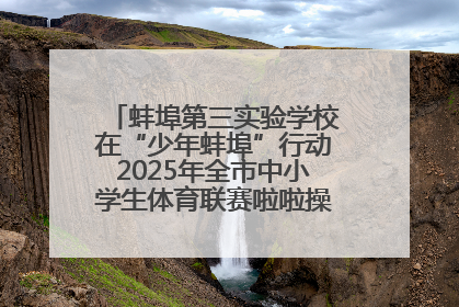 蚌埠第三实验学校在“少年蚌埠”行动2025年全市中小学生体育联赛啦啦操比赛中获佳绩