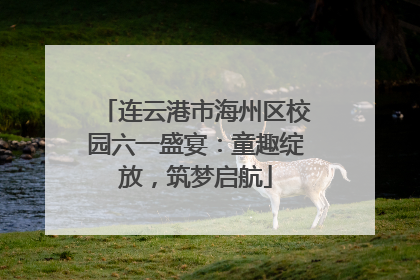 连云港市海州区校园六一盛宴：童趣绽放，筑梦启航