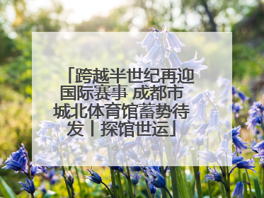 跨越半世纪再迎国际赛事 成都市城北体育馆蓄势待发丨探馆世运