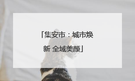 集安市：城市焕新 全域美颜
