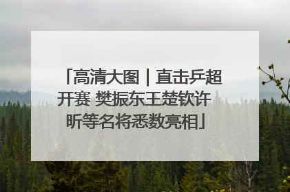 高清大图｜直击乒超开赛 樊振东王楚钦许昕等名将悉数亮相
