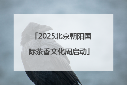 2025北京朝阳国际茶香文化周启动