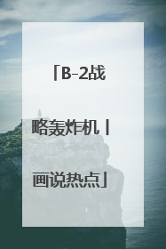 B-2战略轰炸机丨画说热点